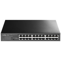 CUDY FS1024 - SWITCH 24 PT 10/100 MBPS - METAL CHASSIS CUDFS1024