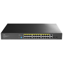 CUDY GS1026PS2 - SWITCH 24 PT GIGABIT POE+ - 2 UPLINK GIGABIT - 2 GIGABIT SFP SLOTS 300W CUDGS1026PS2