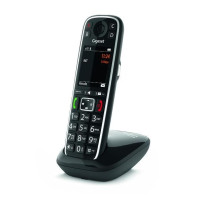 GIGASET E720 (NERO) - TELEFONO CORDLESS - VIVAVOCE - BLUETOOTH SIEE720BK