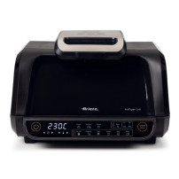 ARIETE AIR FRYER GRILL 2IN1 (4635/00) - FRIGGITRICE AD ARIA + GRIGLIA / BISTECCHIERA - 8L - TOUCH CONTROL - 8 PROGRAMMI COTTURA 