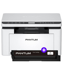 (BUNDLE) PANTUM BM2300W - STAMPANTE MULTIFUNZIONE LASER MONOCROMATICA A4 - WI-FI - 22PPM + TONER ORIGINALE PL-A2310H PANBM2300W-