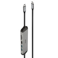 LINDY DOCKING MICRO 140 PER LAPTOP, USB C, SUPPORTO 4K, CAVO RICA 60W