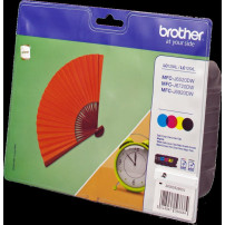 Brother LC-129XL+LC-125XL Multipack nero / ciano / magenta / giallo (LC129XLVALBPDR)