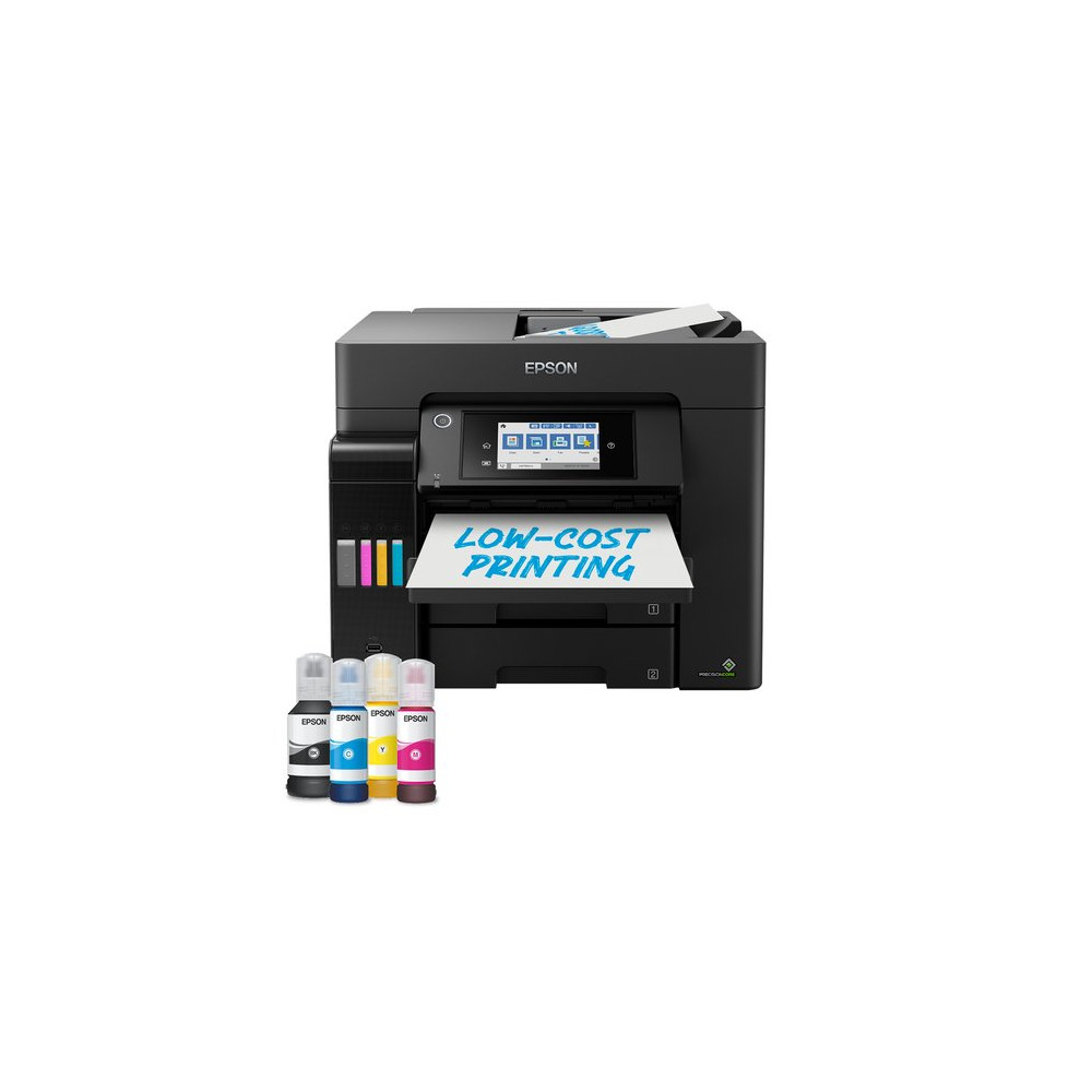 EPSON MULTIF. INK A4 COLORE, ECOTANK ET-5855, 25PPM, FRONTE/RETRO, ADF, USB/LAN/WIFI, 4 IN 1