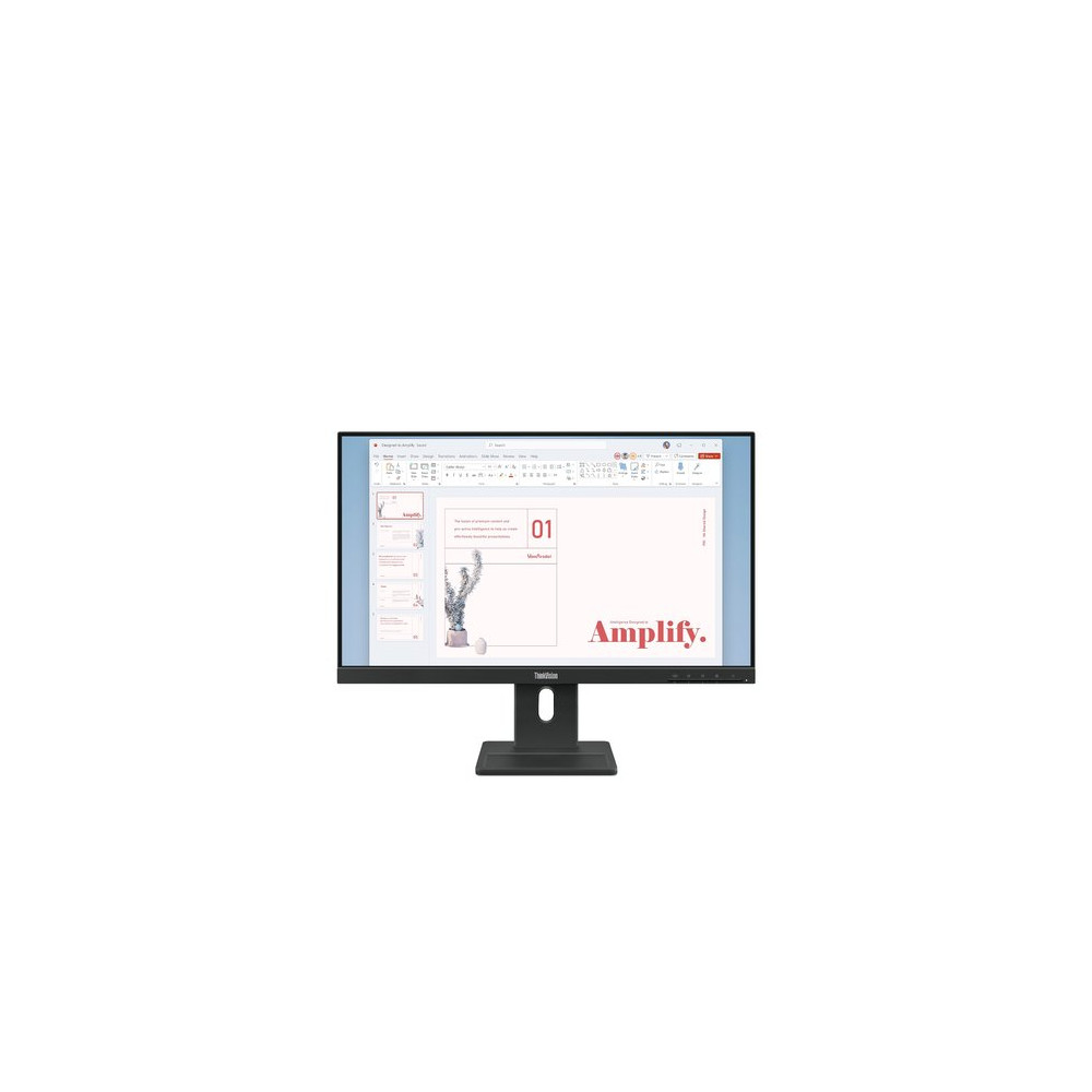 LENOVO MONITOR 23,8 LED IPS 16:9 FHD 6MS 250 CDM, PIVOT, VGA/DP/HDMI, E24-40