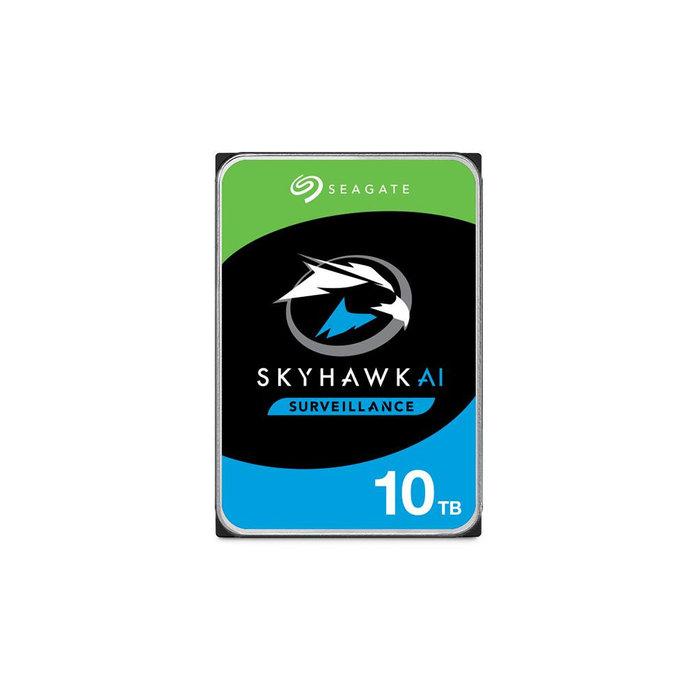 HD SEAGATE SKYHAWK AI 10TB SATA3 3.5" 256mb cache 24x7 - (Ideali per DVR/PVR) ST10000VE001 - Gar. 3 anni