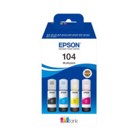 EPSON CART INK 104 ECOTANK 4-COLOUR MULTIPACK