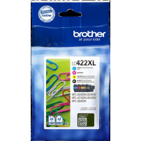 Brother LC-422XL Multipack nero / ciano / magenta / giallo (LC422XLVAL)