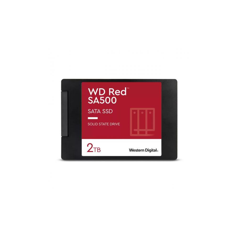 SSD WD  2TB RED 2.5" - NAS SATA SSD - Read:530MB/S-Write:560MB/S WDS200T2R0A