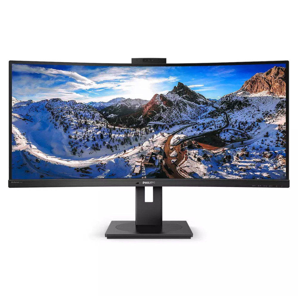 MON 34VA CURVO 21:9 WQHD WEBCAM MM PHILIPS 346P1CRH HDMI DP USBC REG