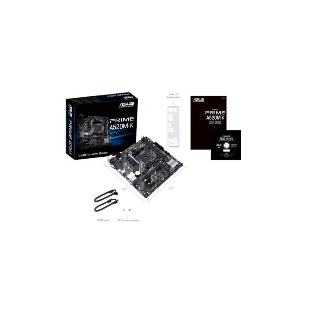 ASUS PRIME A520M-K (AM4) (D)