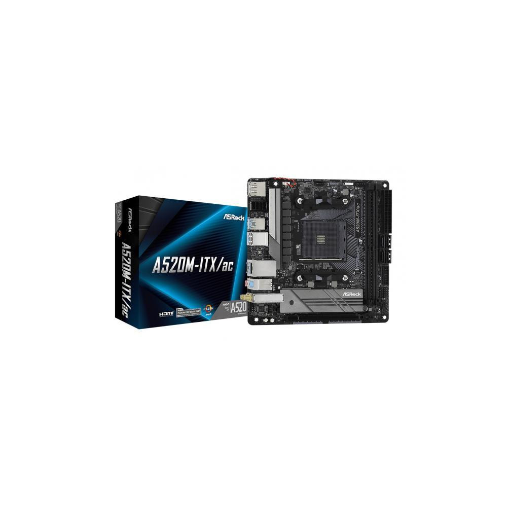 ASROCK A520M-ITX/AC (AM4) (D)