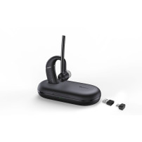 Yealink BH71 Pro USB-C/A Auricolare Wireless A clip Ufficio USB tipo-C Bluetooth Nero