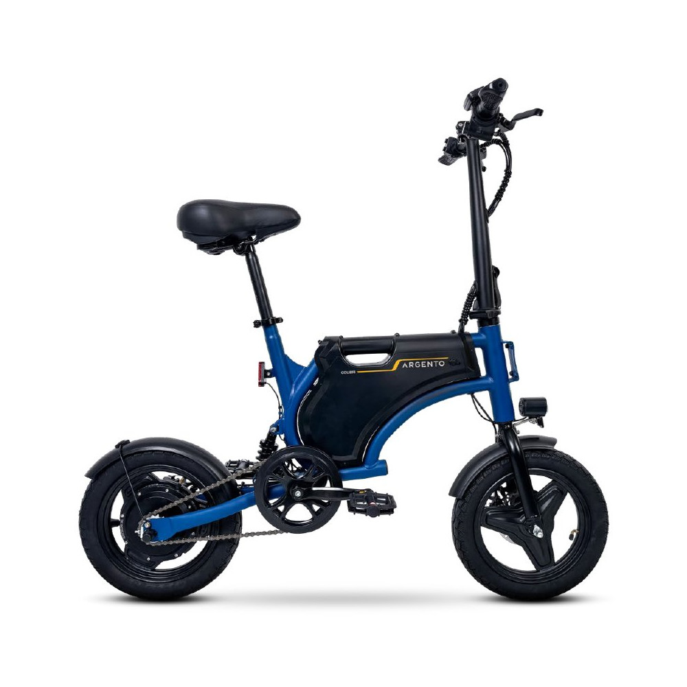 ARGENTO COLIBRI'' (AR-BI-260001) - MICRO E-BIKE - 14"" - MOTORE BAFANG 250W - 36V 5.2AH  - AUT. 50KM ARGAR-BI-260001