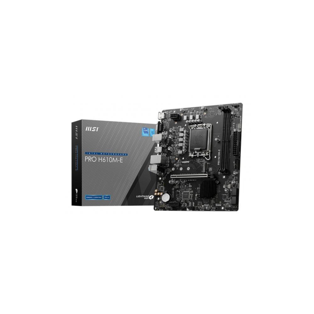 MSI PRO H610M-E (1700) (D) MSI PRO H610M-E (1700) (D)