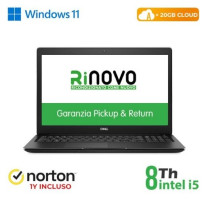 NB DELL RINOVO REFURBISHED Latitude E3500 RN42522314 15.6" i5-8x00U 8GB SSD NEW 256GB HDMI W11P CLOUD 20GB + NORTON RN42522314 D