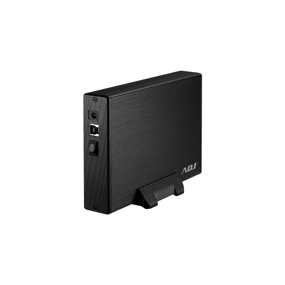 BOX 3.5 SATA TO USB 3.1 MAX 8TB BK AH612 BOX SLIM CASE ALLUMINIO ADJ