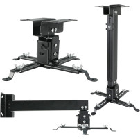 STAFFA PROIETTORE ESTENSIBILE BK 420-650MM ROTAZIONE  INCL