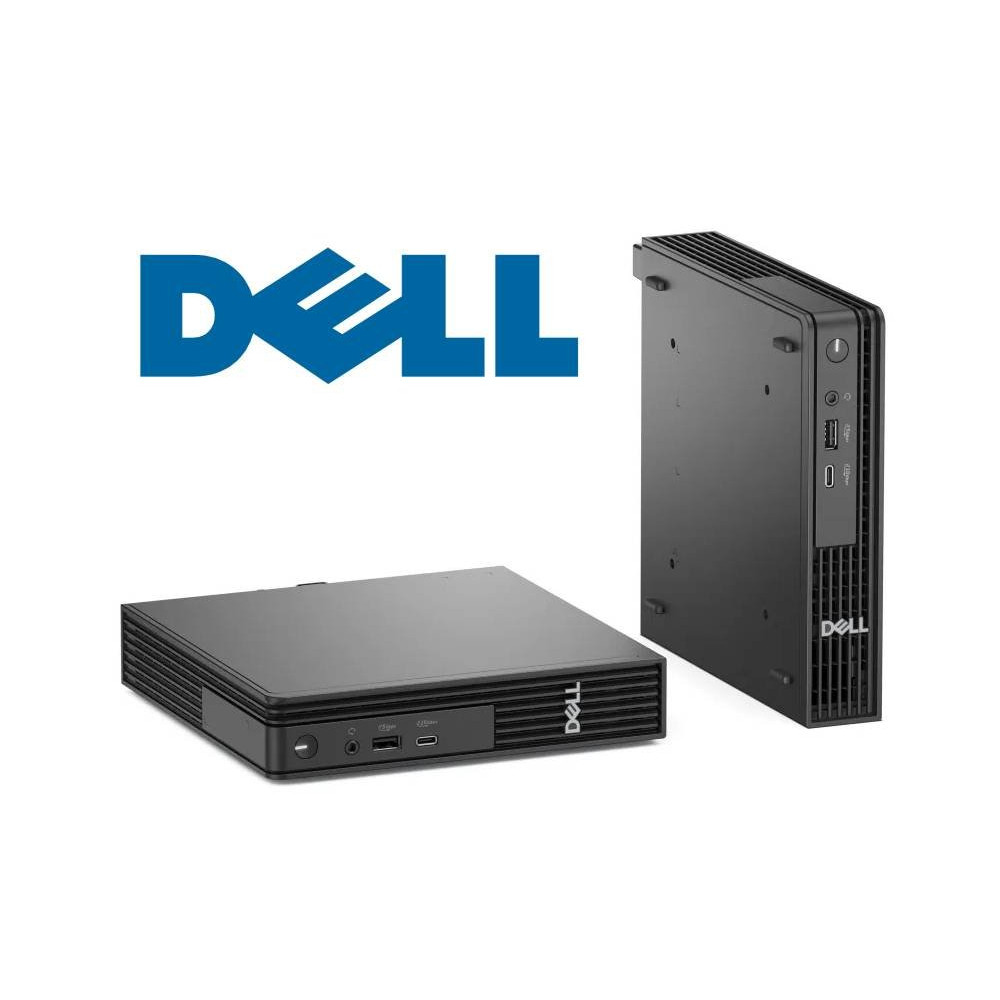 PC I3 8GB 512GB W11P MFF 1Y QCM1250 I3-14100T DELL PRO MICRO QCM1250