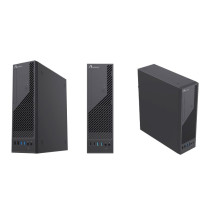 CASE MINI-TOWER NO PSU BK MICROATX/ITX 2*USB2 2*USB3 1*TYPEC