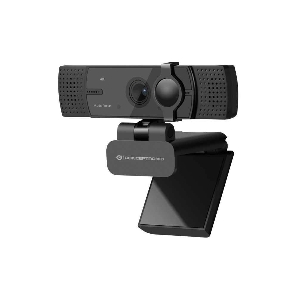 WEBCAM 4K AUTOFOCUS DOPPIO MIC. BK 3840*2160 60FPS USB 2.0 PRIVACY