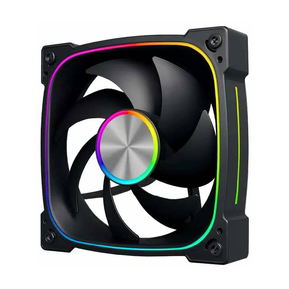 VENTOLA LIPS 120 1FAN 1800RPM ARGB (1FAN) 1800RPM ANTIVIBRATION BLACK