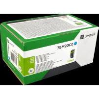 Lexmark 75M2XC0 ciano toner (CS632/CX635)