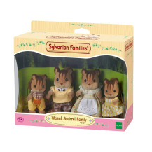 Sylvanian Families Famiglia Scoiattolo Nocciola
