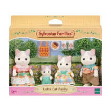 Sylvanian Families Famiglia Gatto Latte