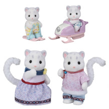 Sylvanian Families Famiglia Leopardo delle Nevi