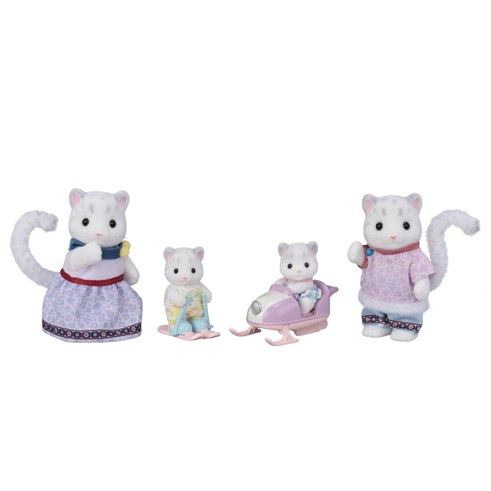 Sylvanian Families Famiglia Leopardo delle Nevi
