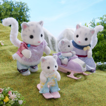 Sylvanian Families Famiglia Leopardo delle Nevi