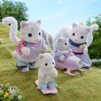 Sylvanian Families Famiglia Leopardo delle Nevi