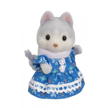Sylvanian Families Tandem con sorella e fratello Husky