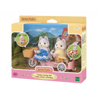 Sylvanian Families Tandem con sorella e fratello Husky