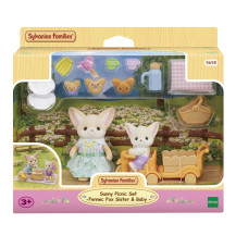 Sylvanian Families Set Picnic al sole – Sorella e Bebè Volpe Fennec