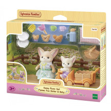 Sylvanian Families Set Picnic al sole – Sorella e Bebè Volpe Fennec