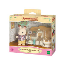 Sylvanian Families Fratello Coniglio Cioccolato e bagno