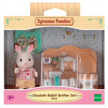 Sylvanian Families Fratello Coniglio Cioccolato e bagno