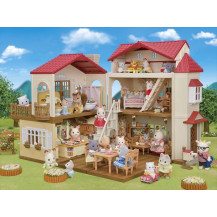 Sylvanian Families Casa Grande con luci –Attico segreto