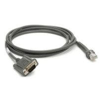 Zebra CBA-R08-S07ZBR cavo seriale Grigio 2,1336 m RS232 DB9