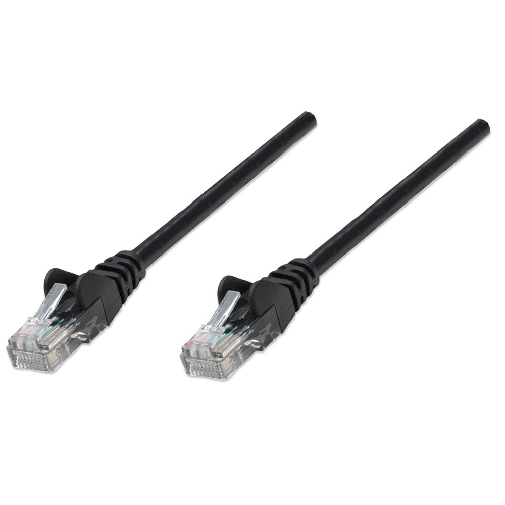 Intellinet Cat6A, SFTP, 0.25m cavo di rete Nero 0,25 m S/FTP (S-STP)