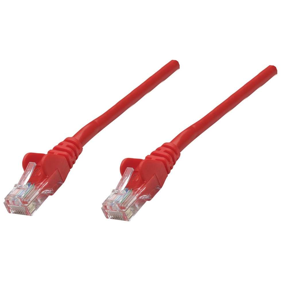 Intellinet 0.25m Cat6A SFTP cavo di rete Rosso 0,25 m S/FTP (S-STP)