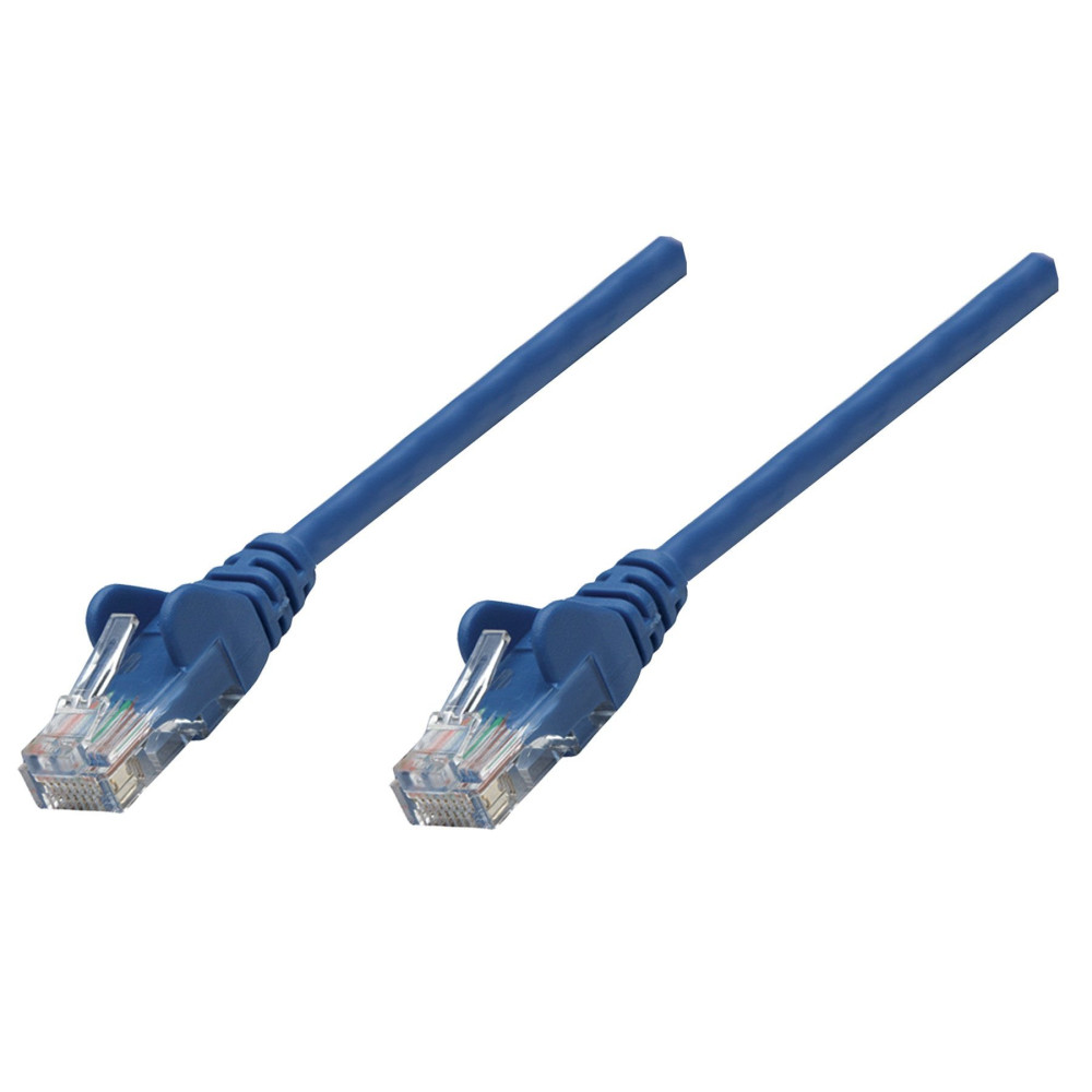 Intellinet 0.25m Cat6A SFTP cavo di rete Blu 0,25 m S/FTP (S-STP)