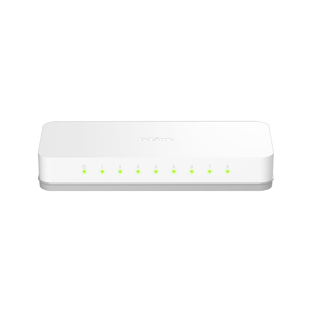 D-LINK GO-SW-8E - EASY DESKTOP SWITCH 8 PORTE 10/100M DLI-GO-SW-8E