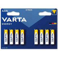 VARTA ENERGY - BLISTER 8 BATTERIE MINISTILO AAA VARENERGY-AAA-8PZ