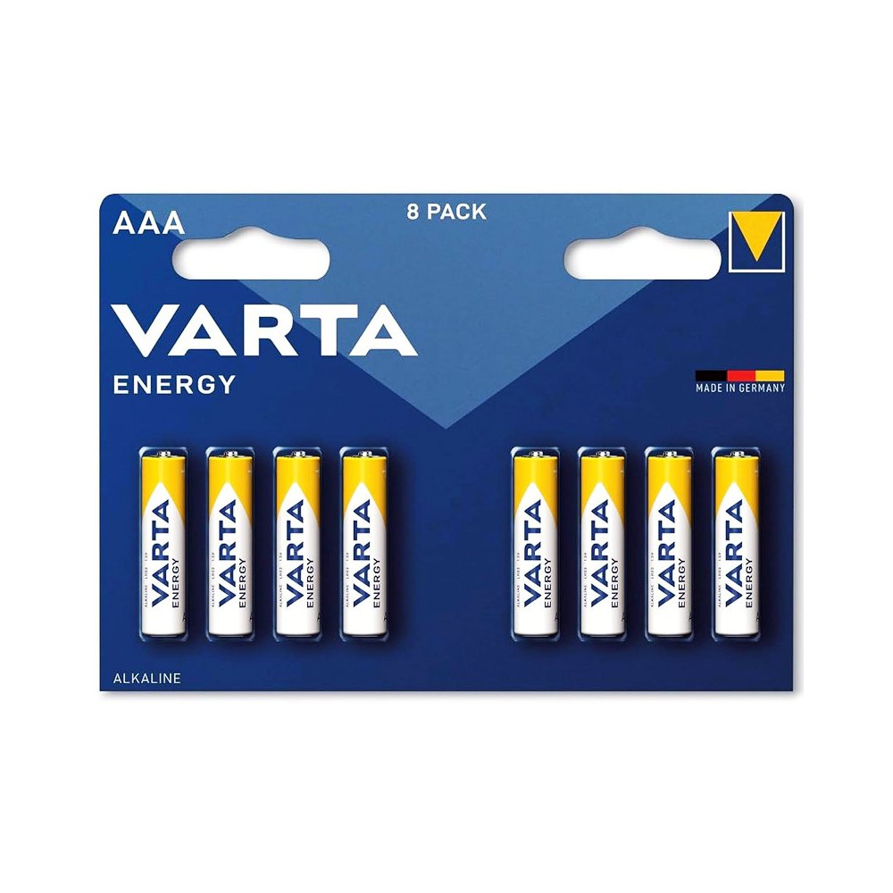VARTA ENERGY - BLISTER 8 BATTERIE MINISTILO AAA VARENERGY-AAA-8PZ