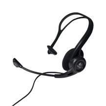 LOGITECH 850 (981-000096) - CUFFIE CON MICROFONO - INGRESSO JACK - NERO LOG850