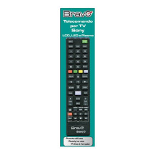BRAVO BRAND 3 (90202063) - TELECOMANDO COMPATIBILE PER TV SONY BRABRAND3