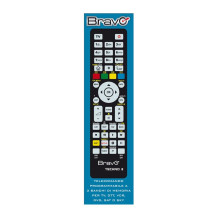 BRAVO TECHNO 3 (92602666) - TELECOMANDO PROGRAMMABILE A 3 BANCHI DI MEMORIA PER TV / VCR / DVD PLAYER / DTT / SKY BRATECHNO3